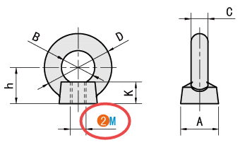 M（公稱(chēng)直徑）