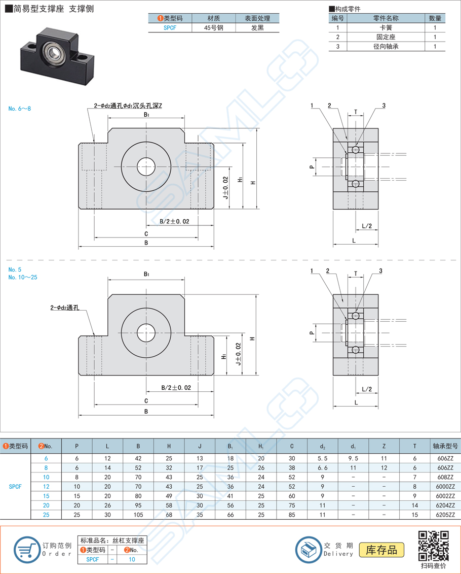 絲杠支撐座的制造成本 絲杠支撐座的制造成本